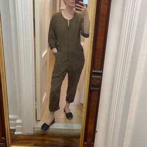 Apiece Apart Olive Jumpsuit